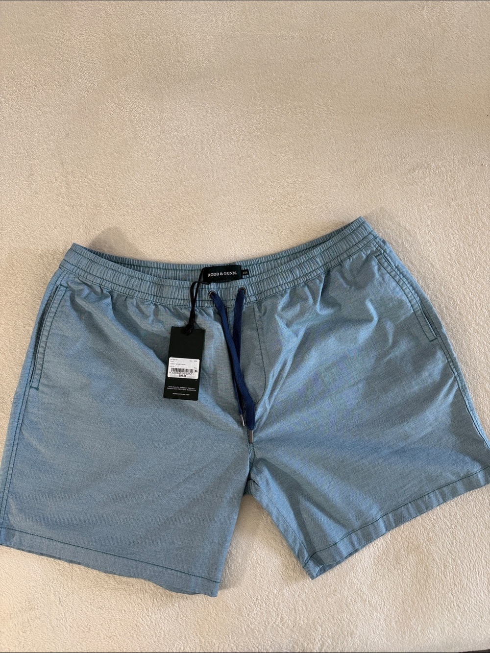 RODD& GUNN Light Blue Men's Swim Trunks
